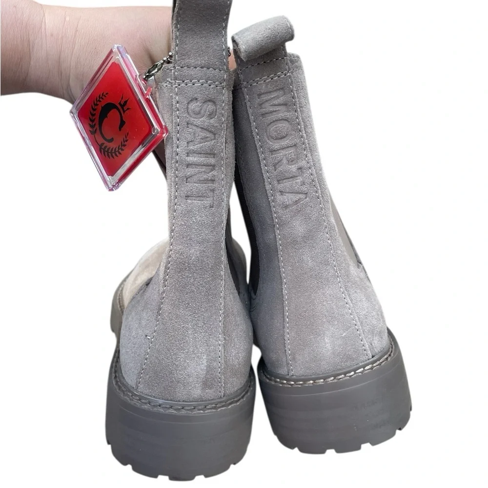 Saint Morta‎ Chunky Chelsea Boot, Taupe, Size 8 Men, NIB